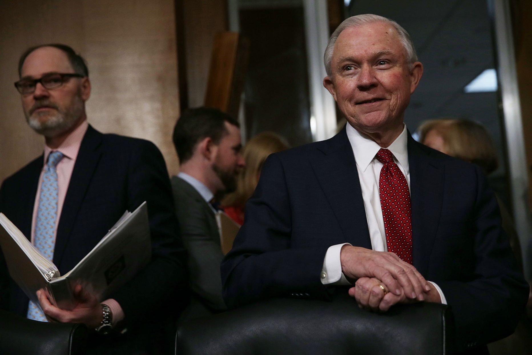 Jeff Sessions sai senati heakskiidu.