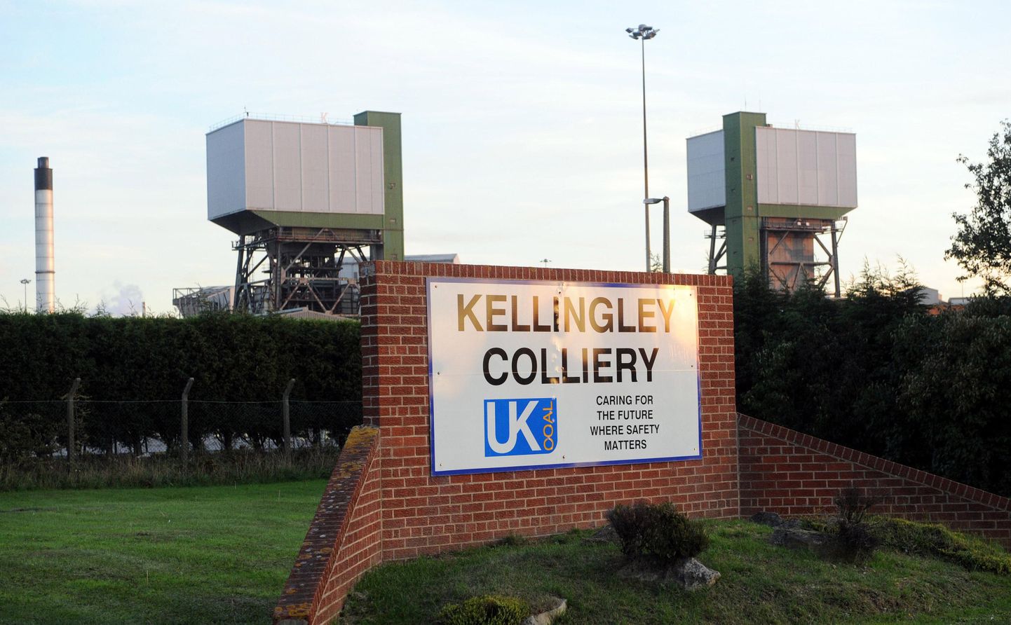 Kellingley söekaevandus.