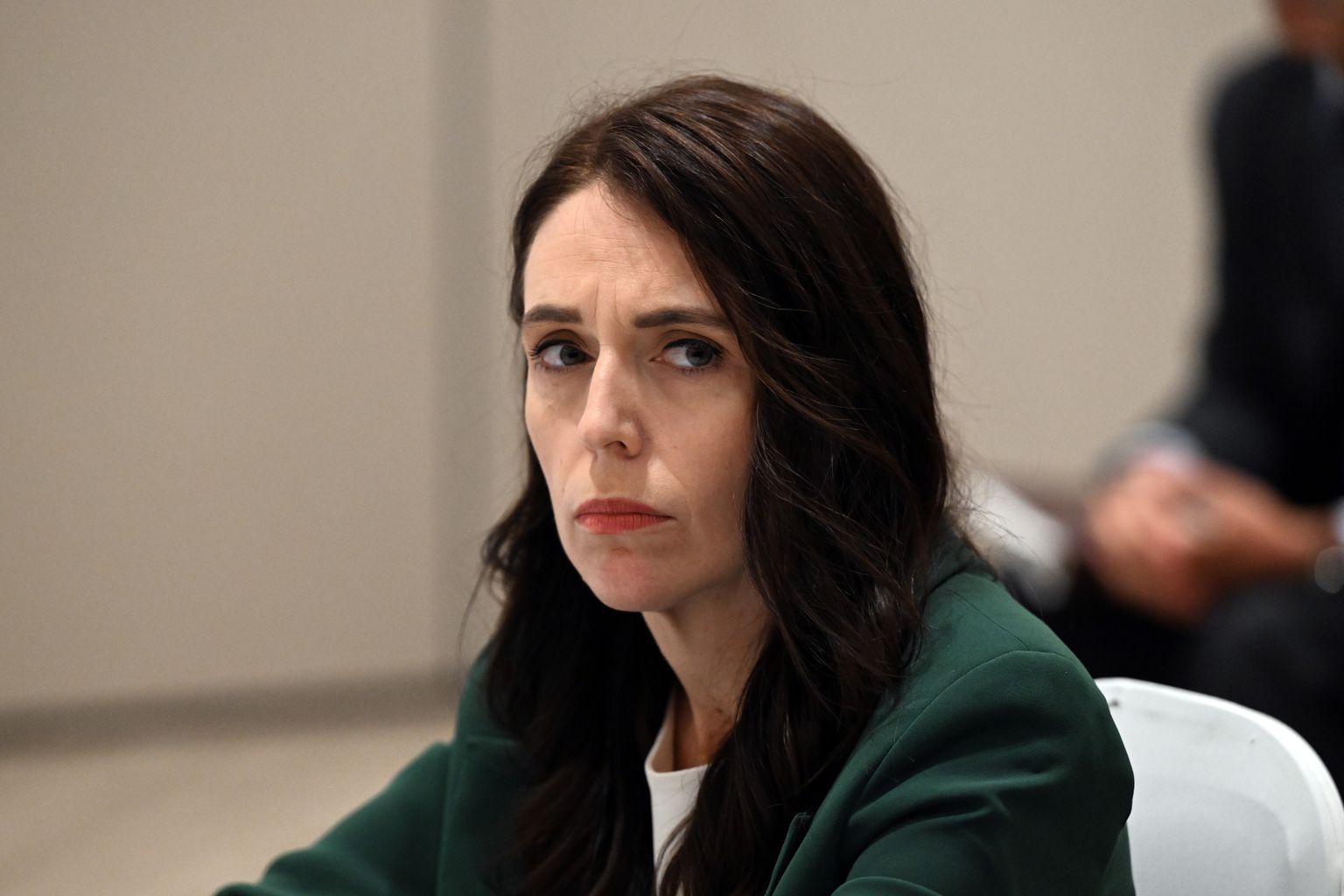 Jacinda Ardern.