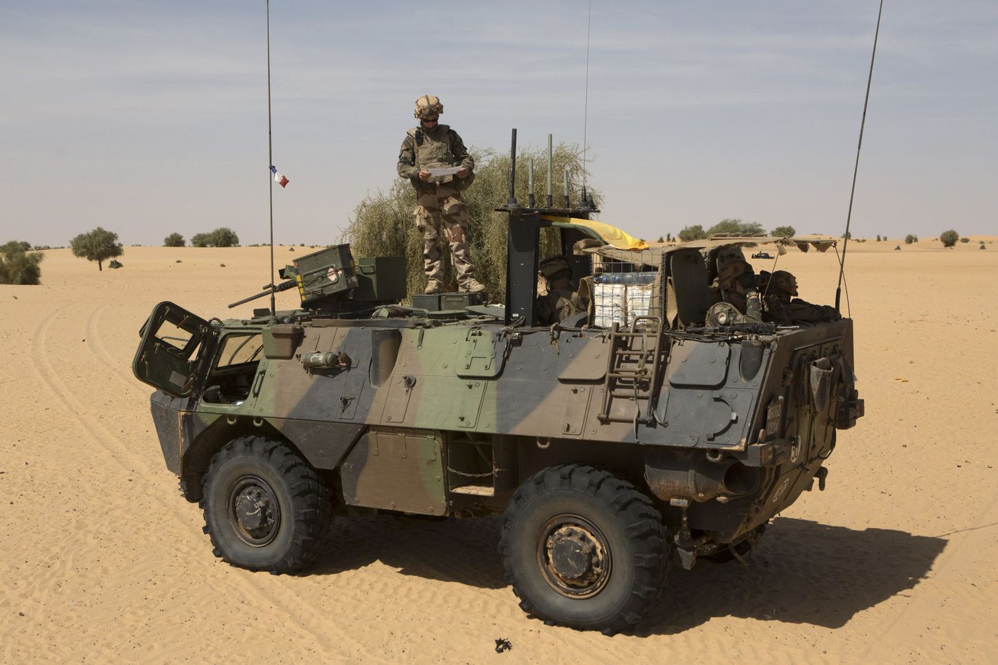 Солдаты военной миссии в Мали.