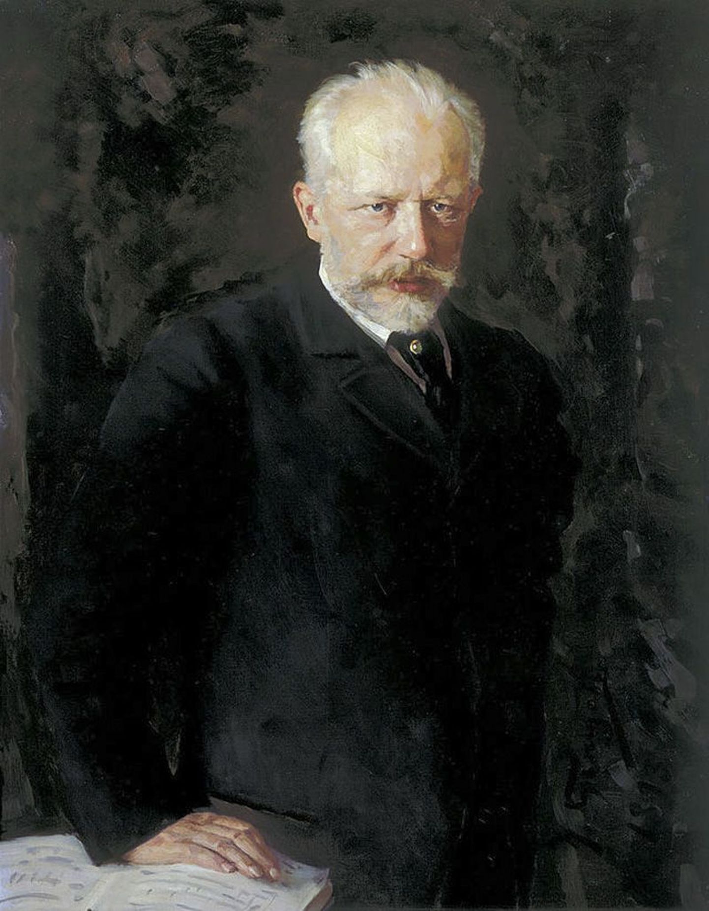 Nikolai Kuznetsovi portree helilooja Pjotr Iljitš Tšaikovskist.