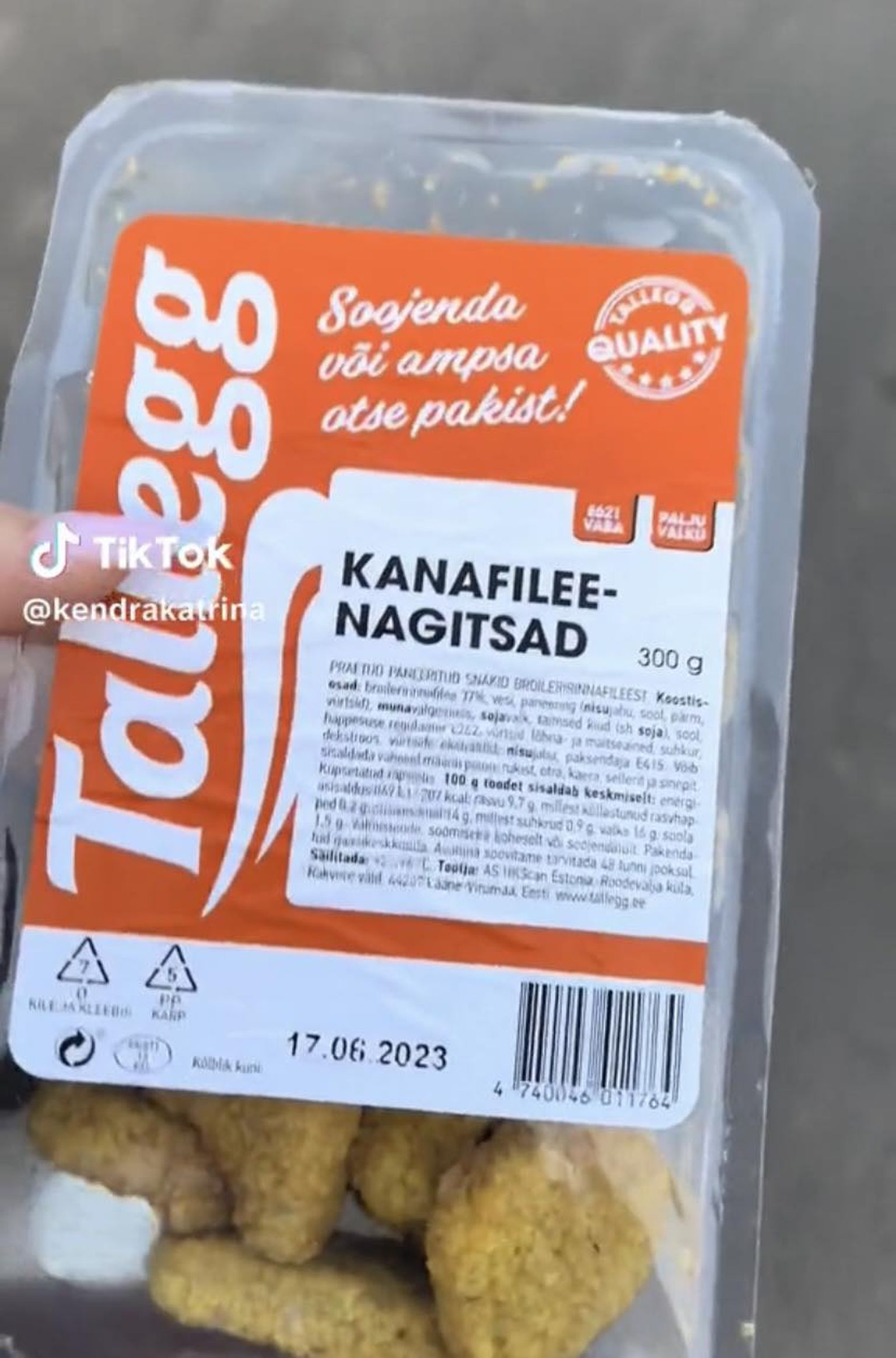 Talleggi kanafilee-nagitsad tekitavad kaaluerinevuse tõttu iseteeninduskassades korraliku kaose.