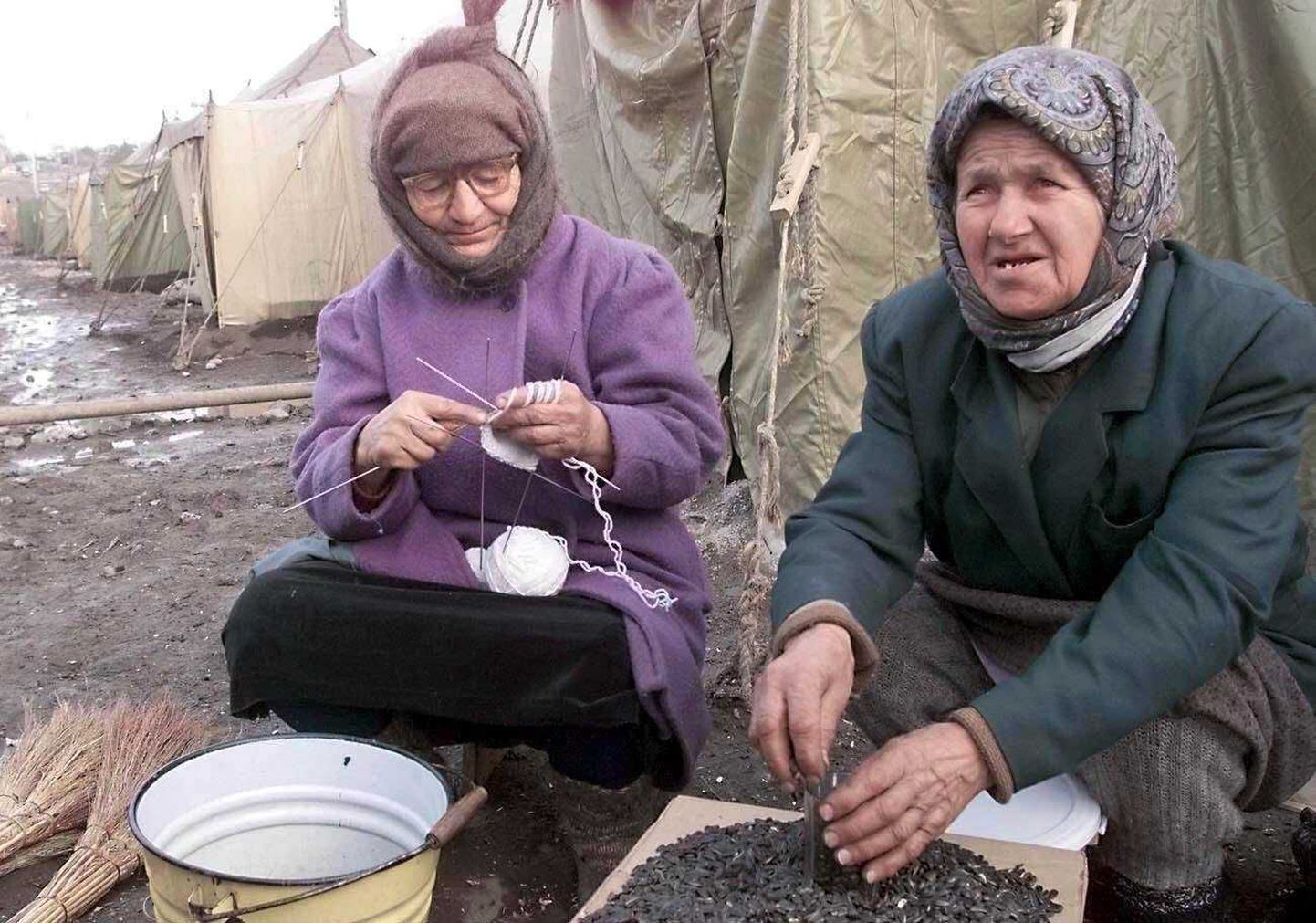 Tšetšeeni pagulased Inguššias.