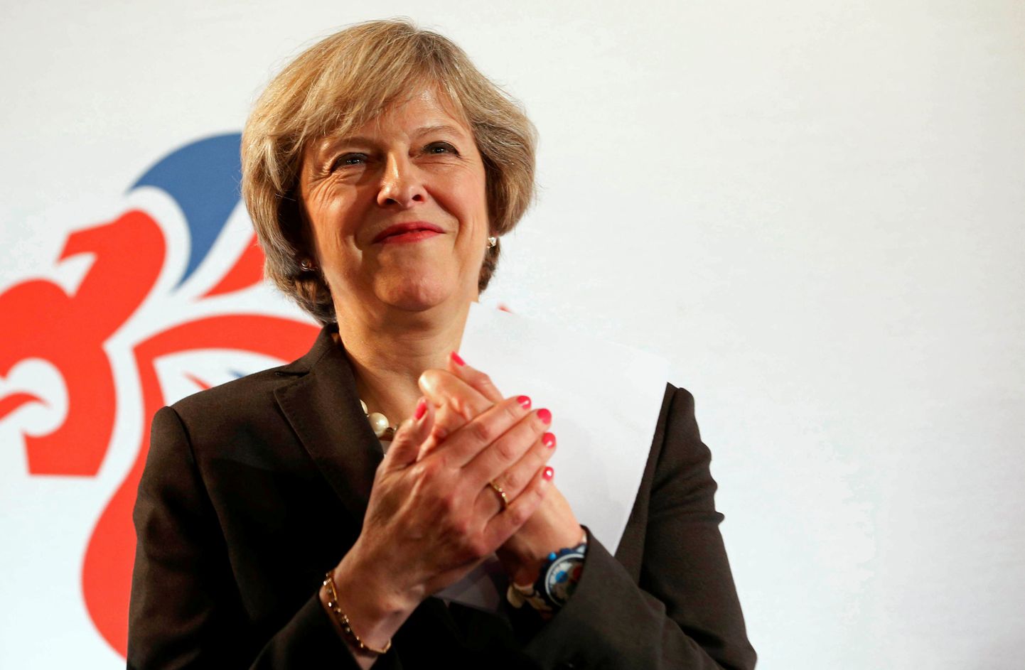 Briti peaminister Theresa May.