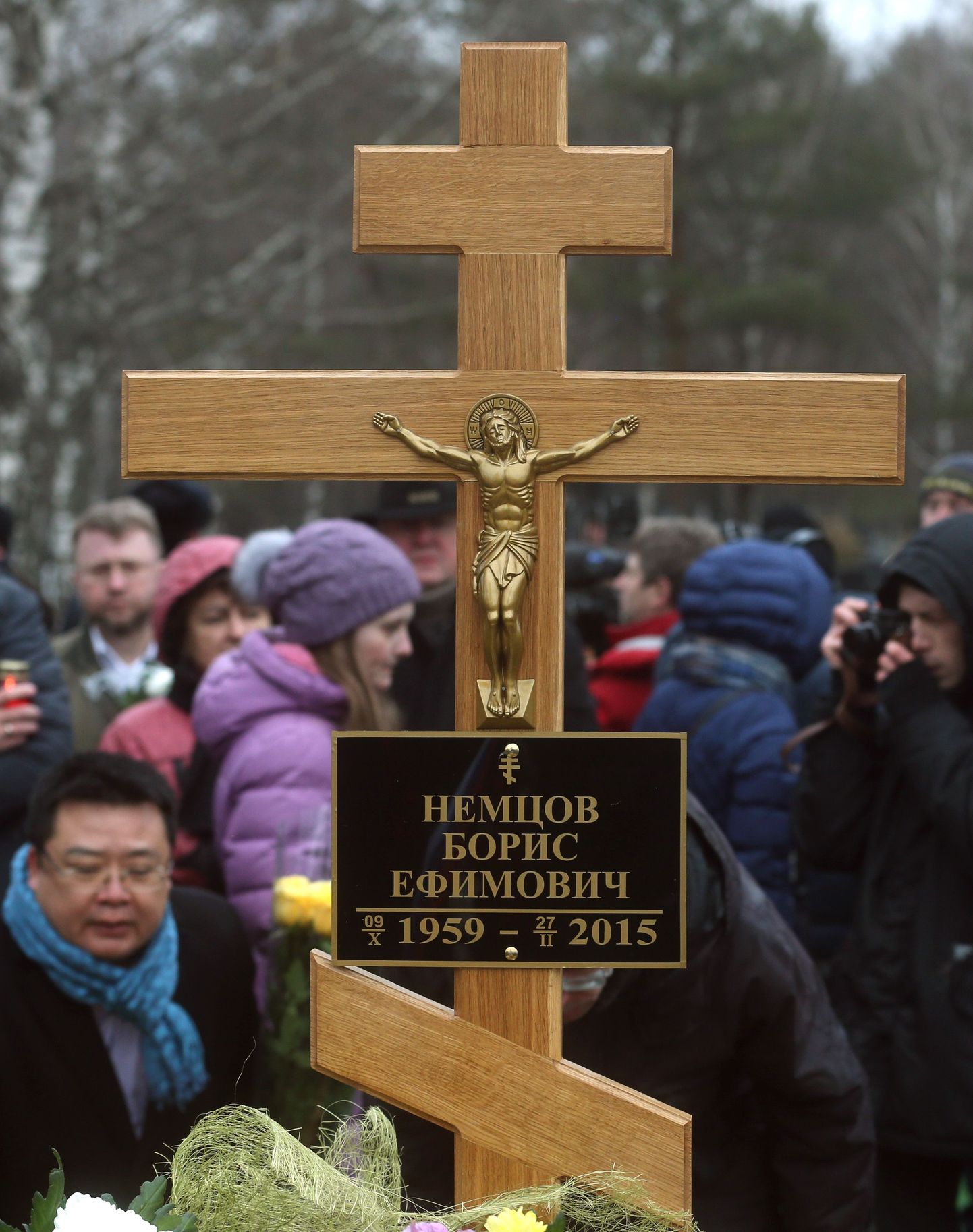 Boriss Nemtsov maeti Trojekurovskoje kalmistule.