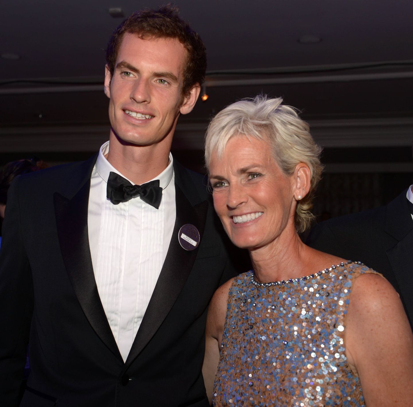 Andy Murray ja tema ema Judy Murray.