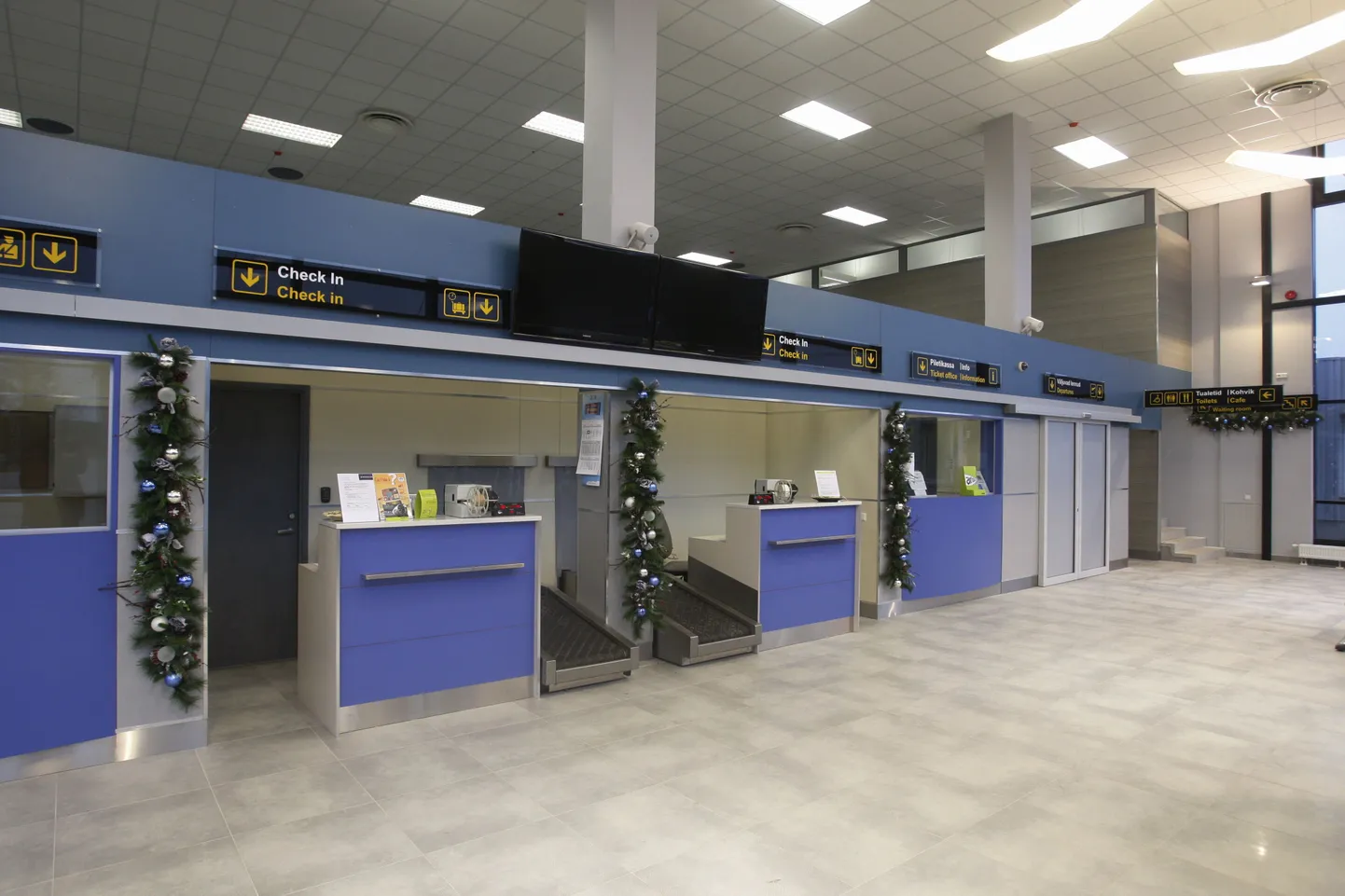 Tartu lennujaama uus reisiterminal sai valmis.