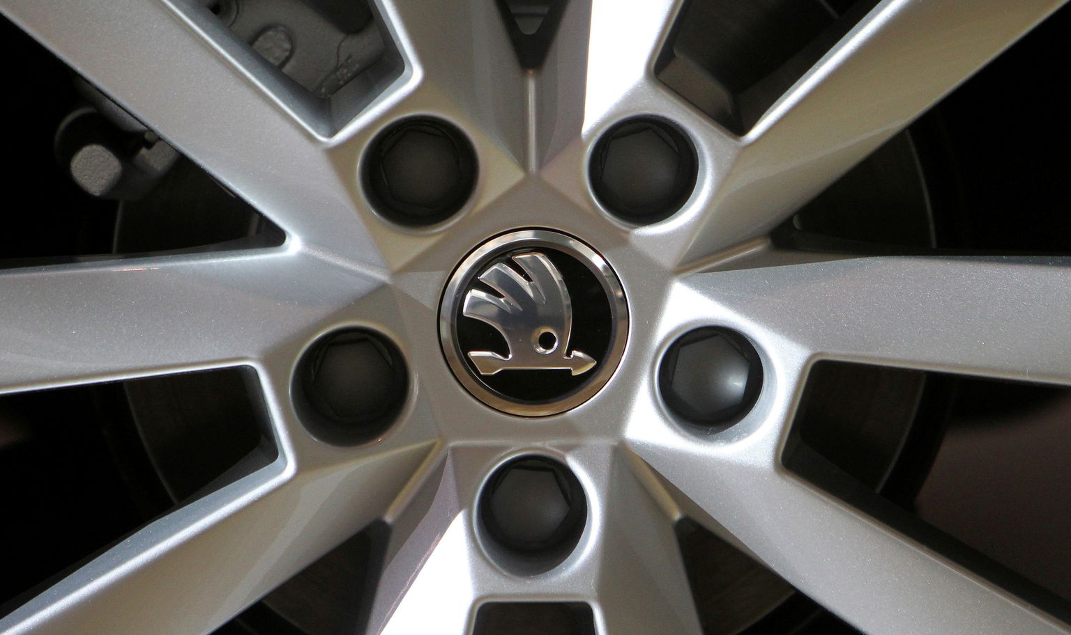 Логотип Skoda.