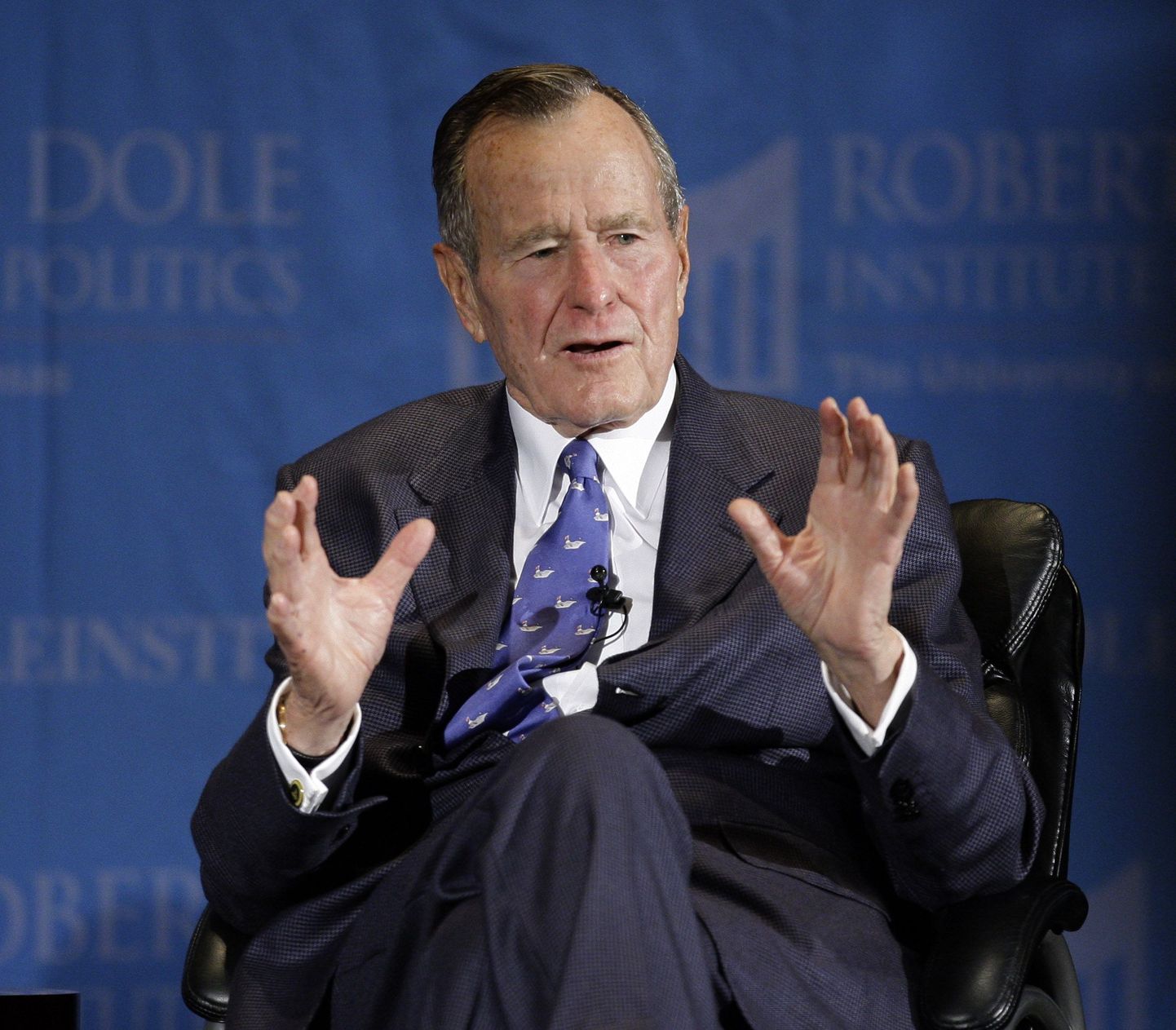 USA 41. president George H. W. Bush 2008. aasta novembris.