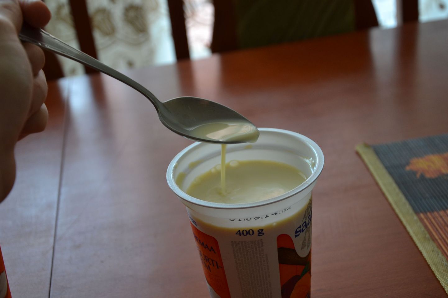Saaremaa mango jogurt.