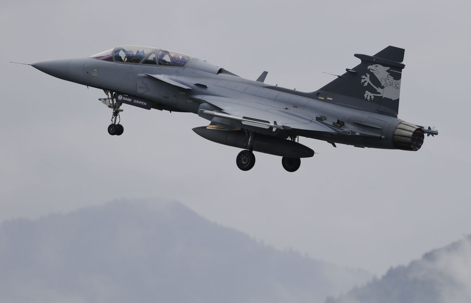 Rootsi hävituslennuk Saab Gripen F.