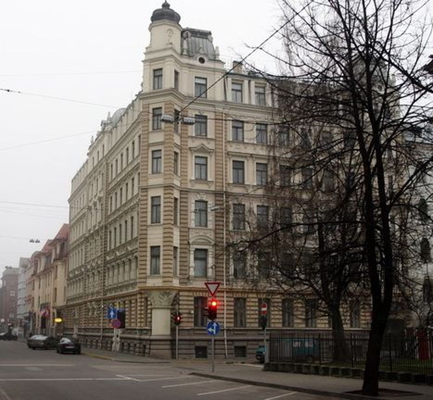 Здание посольства Эстонии в Риге.