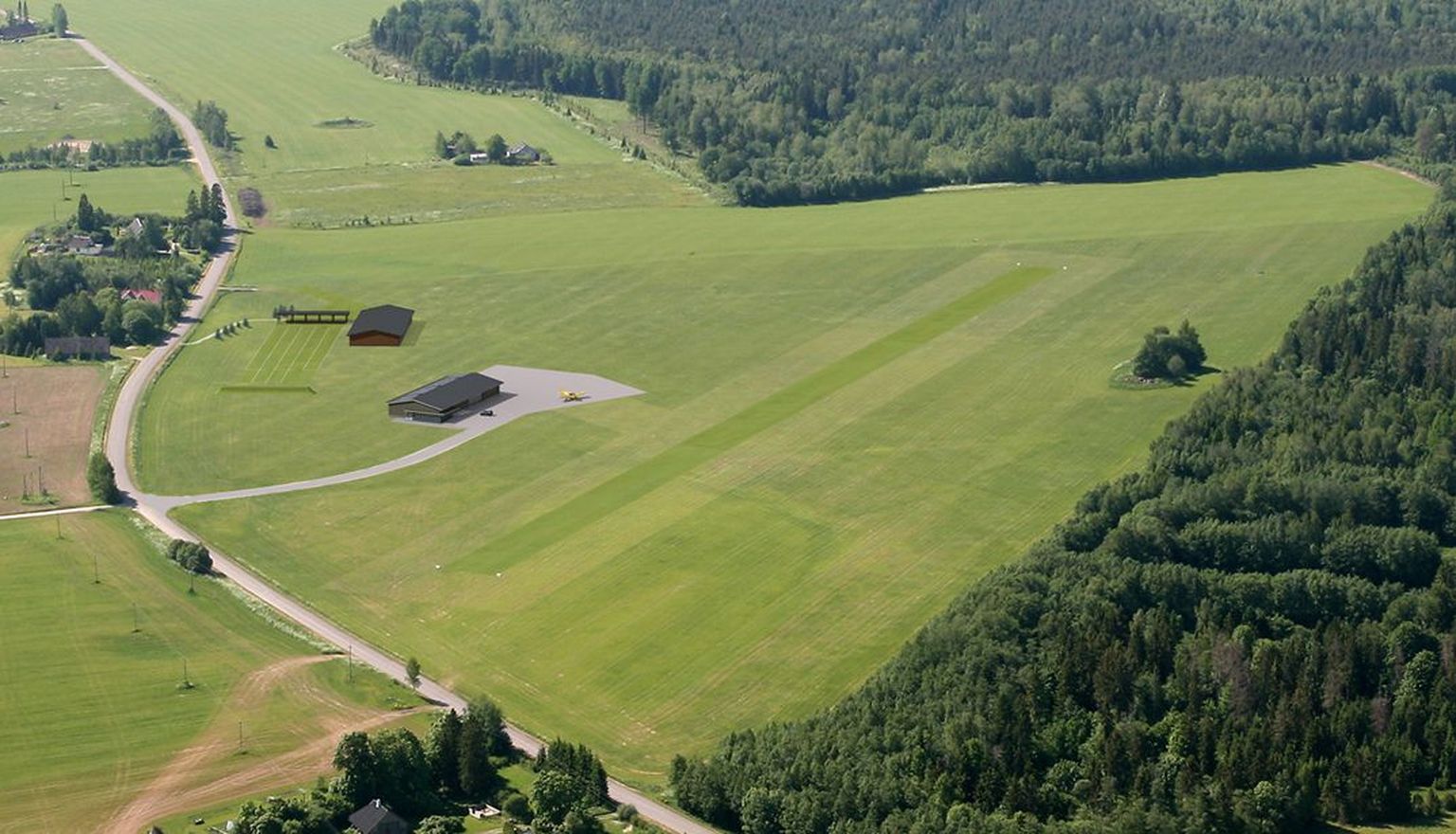 Auelepa planeeritav lennurada tuleb plaanide järgi heinamaale, külaelanikud aga ei mõista rajatise vajalikkust.