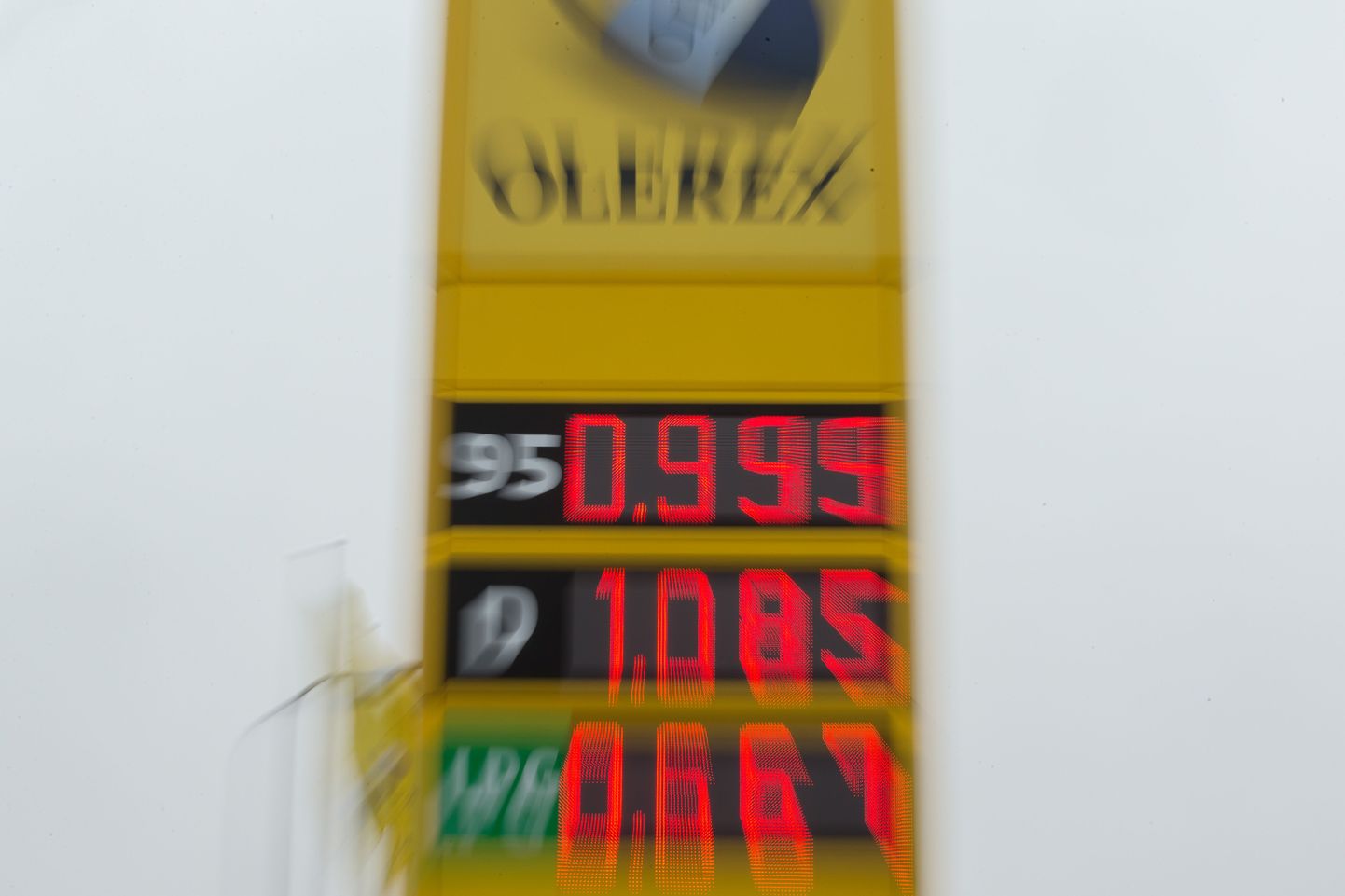 Цены на топливо фирмы Olerex в декабре 2014 года.