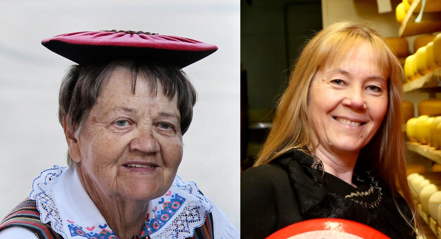 Vaike Uibopuu ja Erika Pääbus.