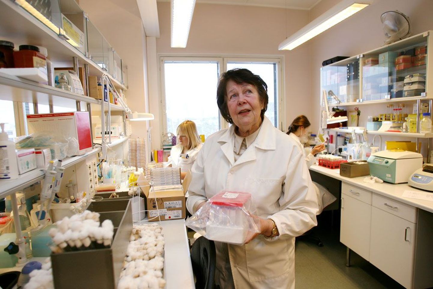 Teaduse elutööpreemia saanud Marika Mikelsaar on Dr. Helluse tootesarjas   kasutatava bakteri ME-3 üks avastaja.