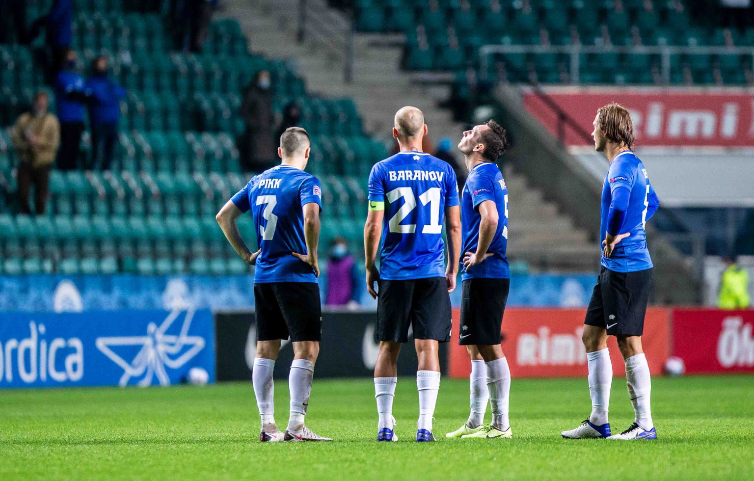 Eesti jalgpallikoondis.