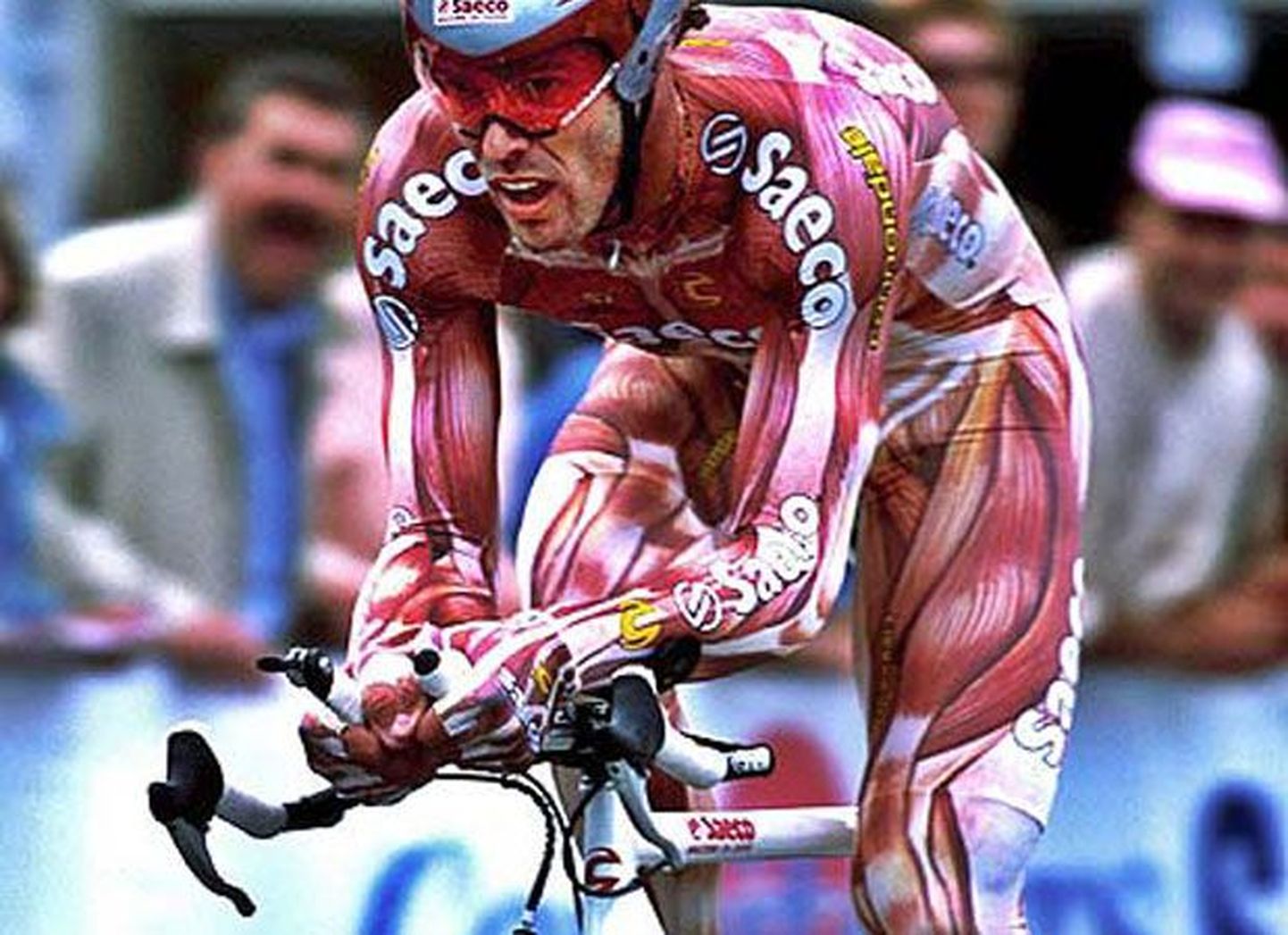 Велосипедист Марио Чиполлини.