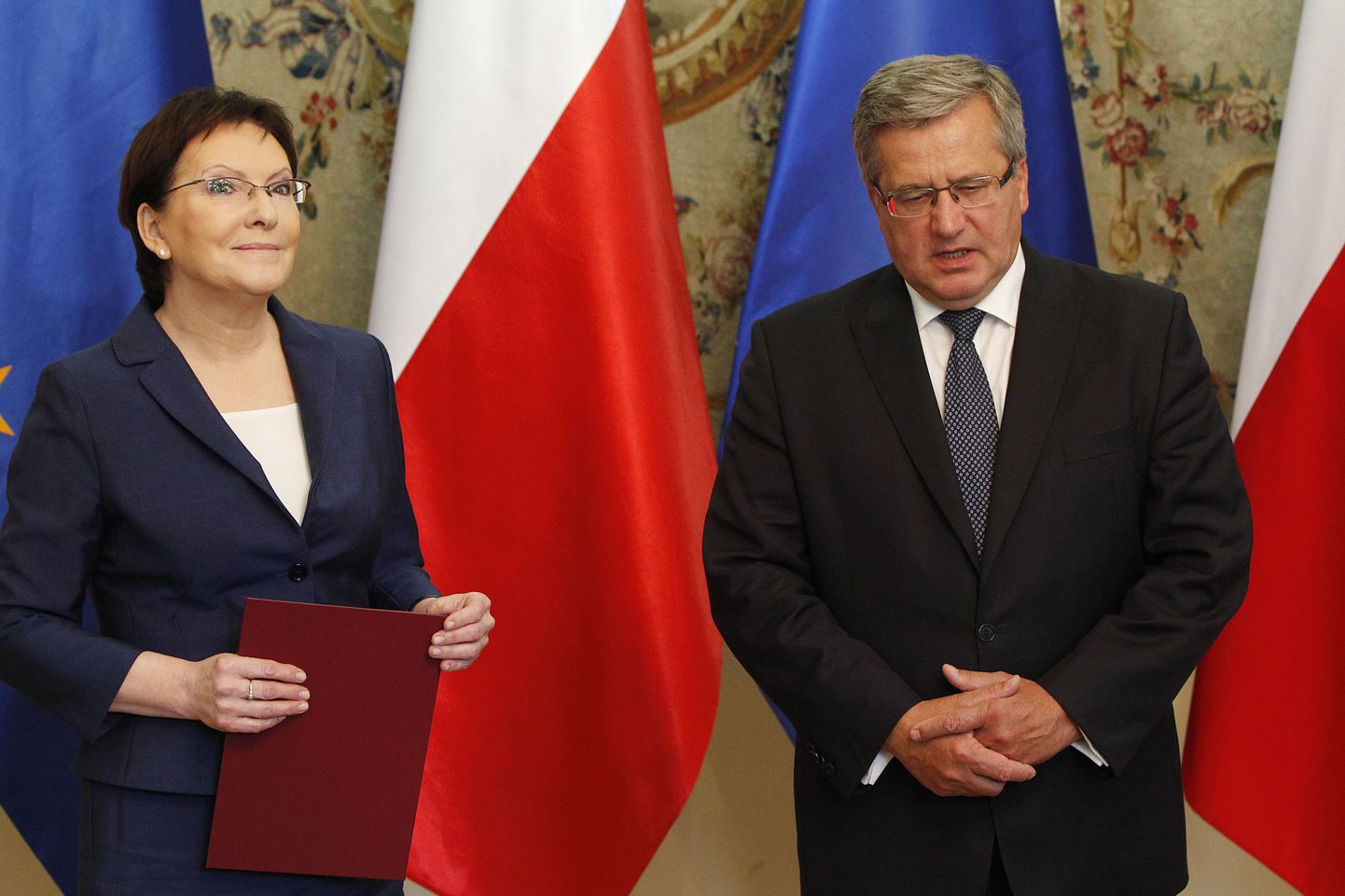 Poola president Bronislaw Komorowski nimetas Ewa Kopaczi peaministrikandidaadiks.