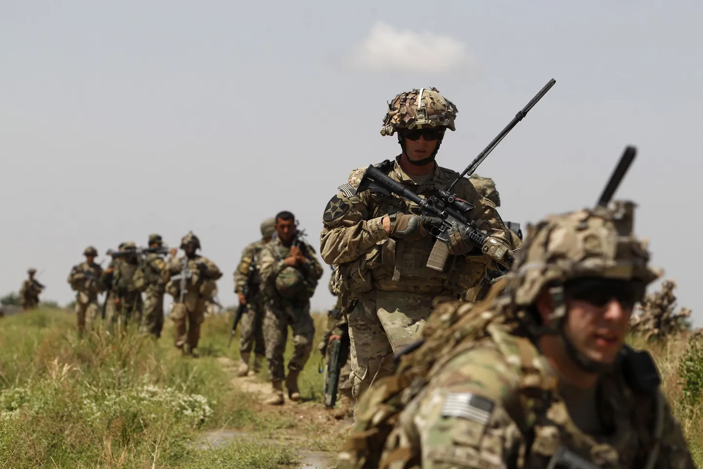 Ühendriikide sõdurid Kandahari provintsis.