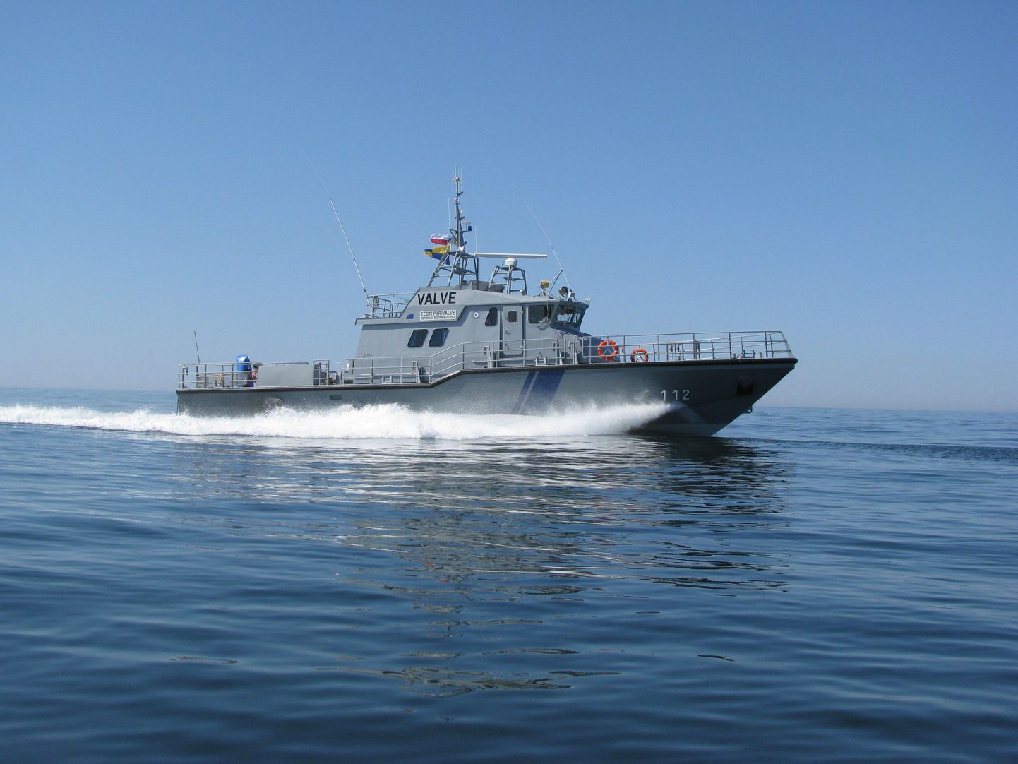 Keskkonnainspektsiooni ja piirivalve ühine patrull-laev Valve.