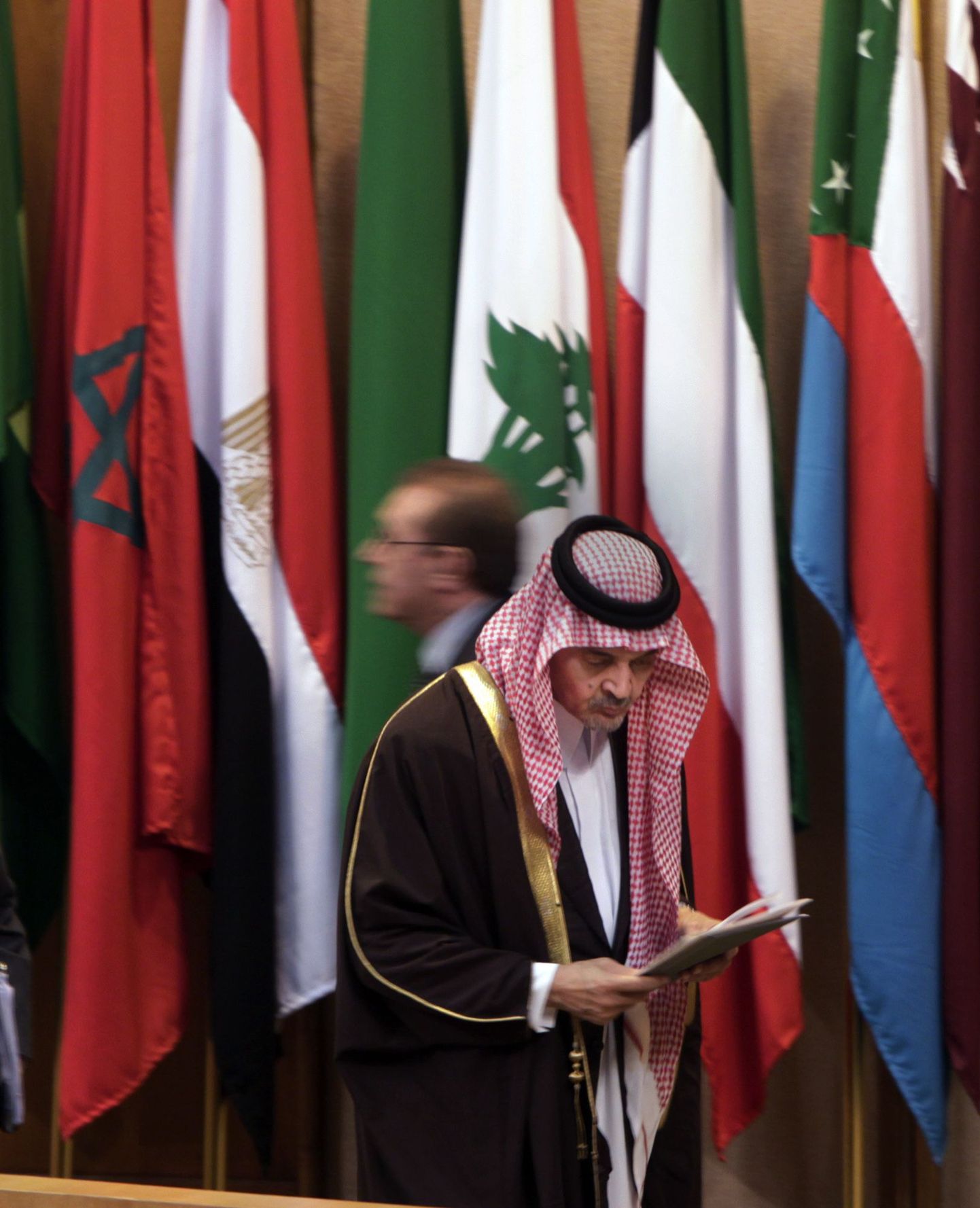 Saudi-Araabia välisminister Saud Al-Faisal.