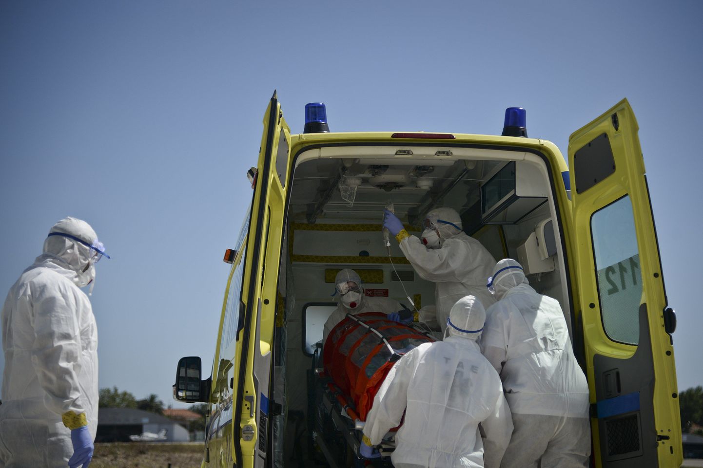 Ebola patsiendi transportimine