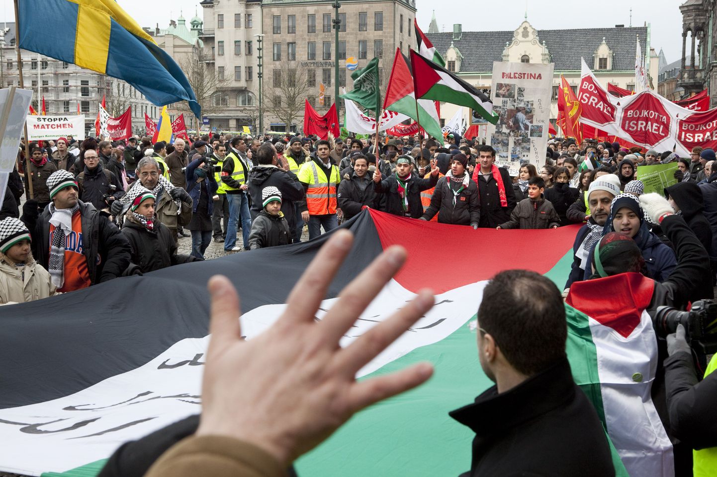 Iisraeli-vastane meeleavaldus Malmös
