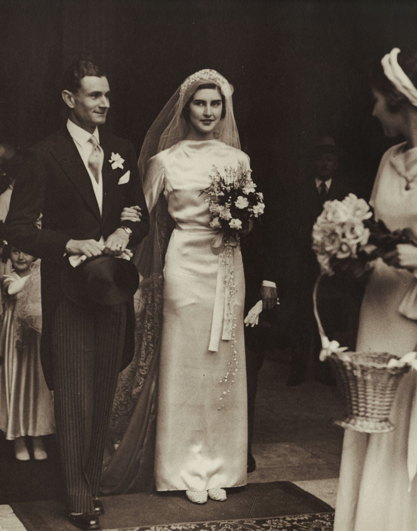 Abielupaar Roomas aastal 1934.