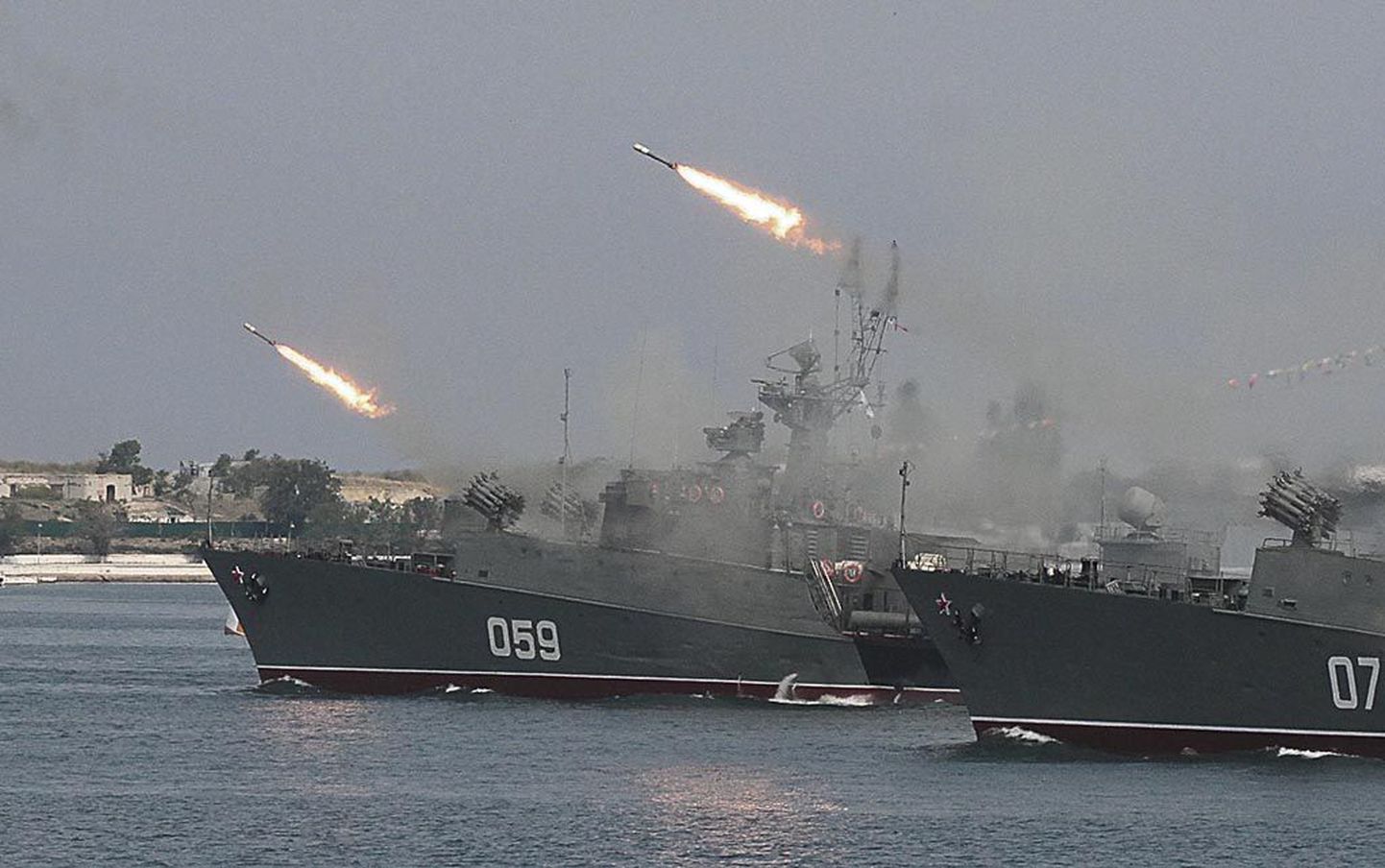Krimmis algas kõik Vene mereväebaasist.