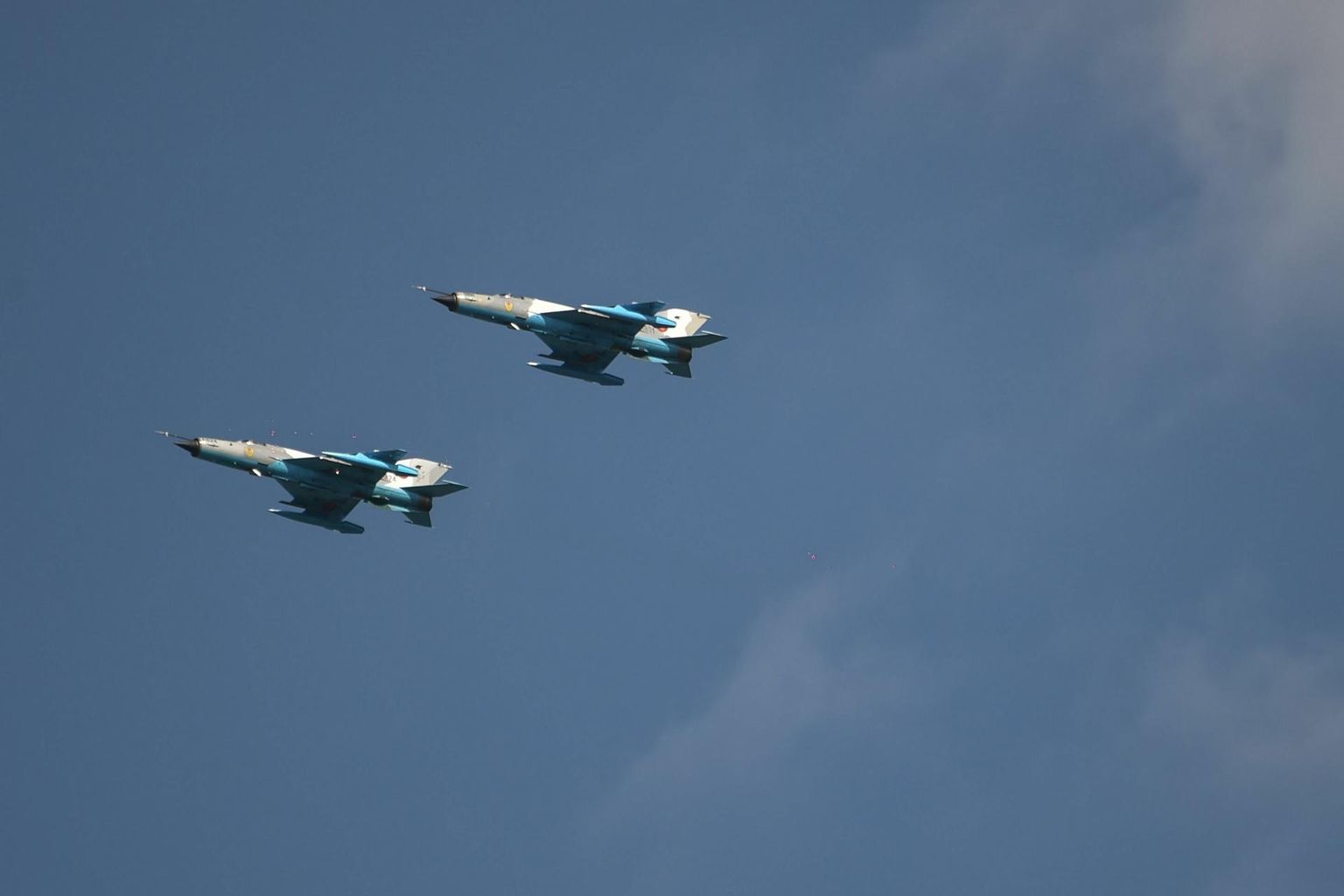 Hävituslennukid Eurofighter Typhoon.