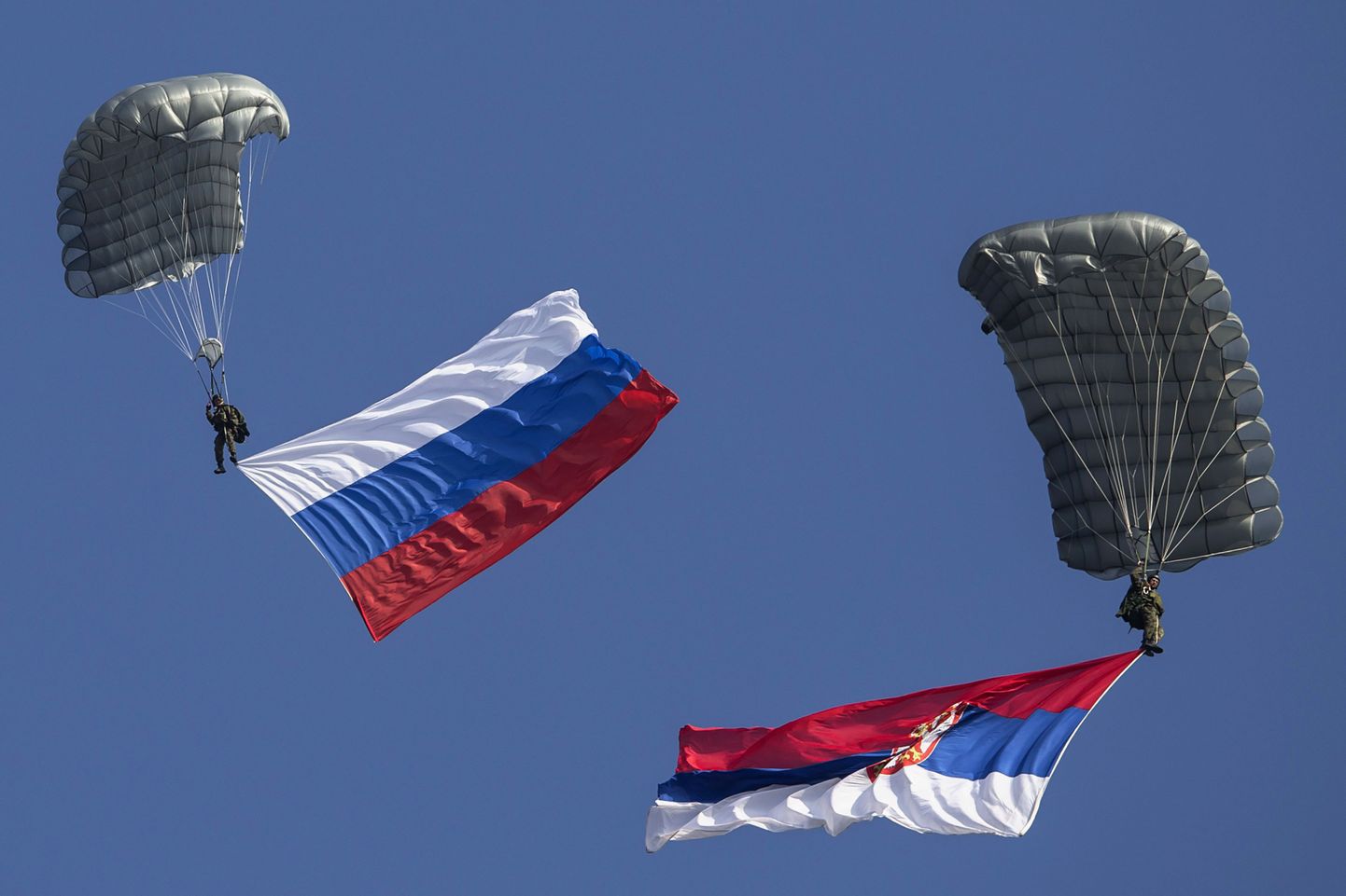 Venemaa ja Serbia ühisõppused 2014. aastal Serbias.