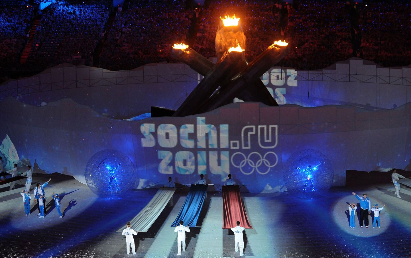 Представление Олимпиады в Сочи на Олимпийских играх в Ванкувере.