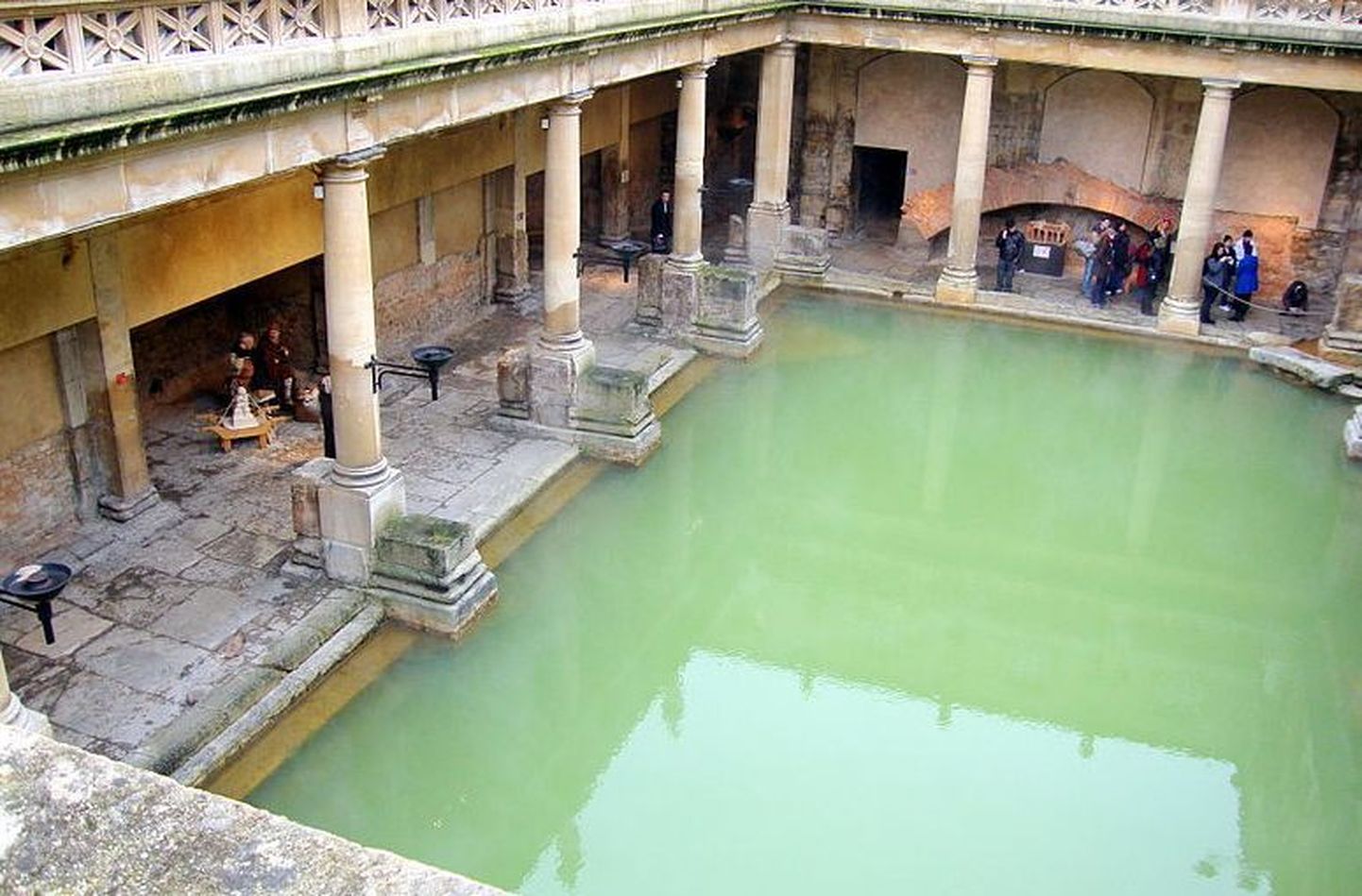 Vana-Rooma saunakompleks Suurbritannias Bathis