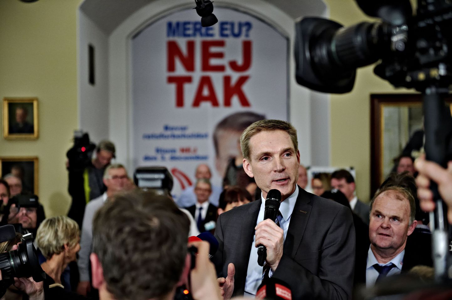«Ei»-kampaania eestvedaja Taani Rahvapartei (DPP) juht Kristian Thulesen Dahl