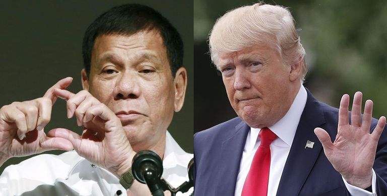 Rodrigo Duterte ja Donald Trump. Foto: Pablo Martinez Monsivais/AP/Scanpix