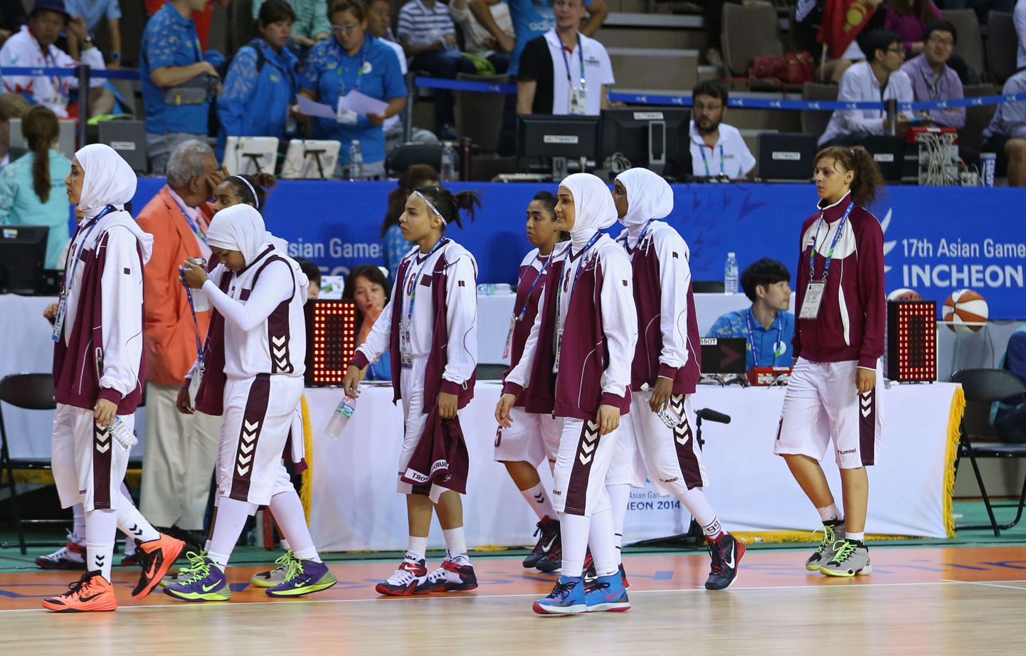 Katari naiste korvpallikoondis.