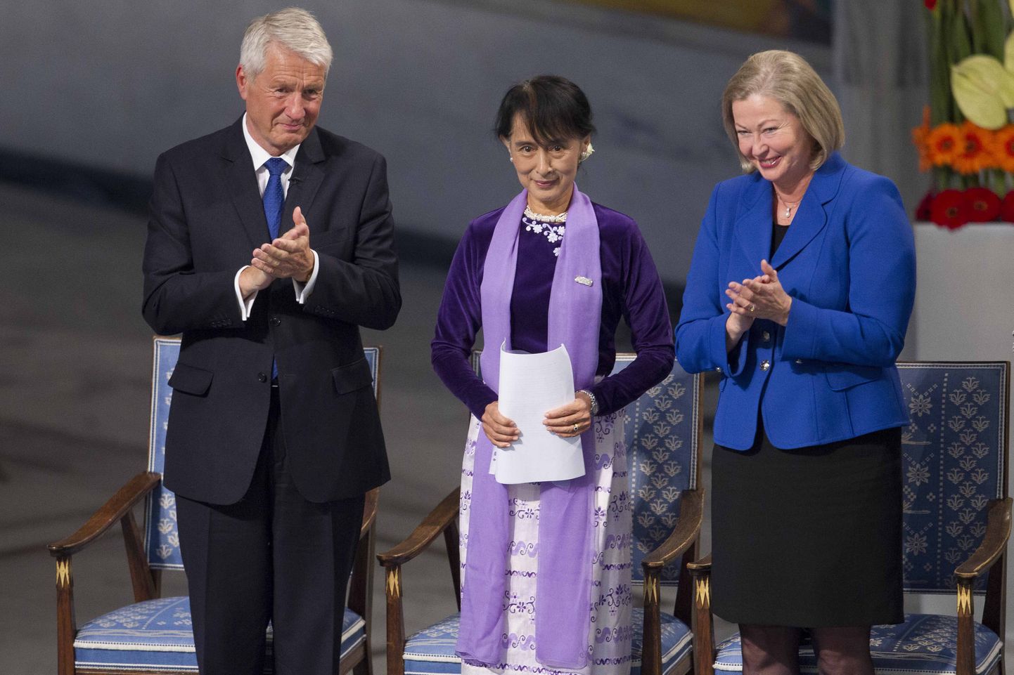 Birma demokraatia sümbol Aung San Suu Kyi.