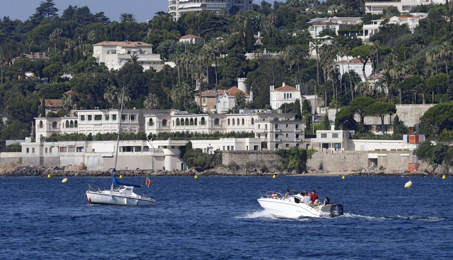Saudi kuningas Salmani uhke villa Prantsuse Rivieras.