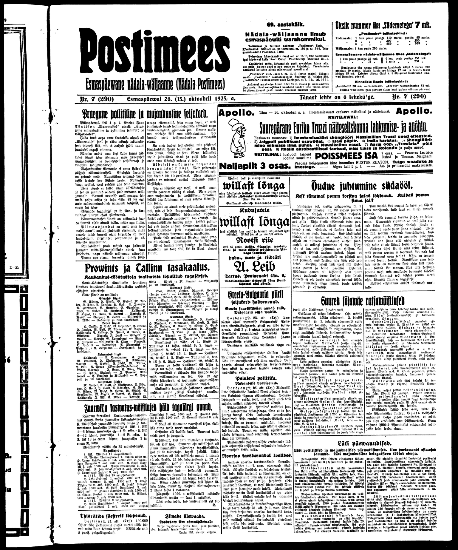 PM 26.10.1925