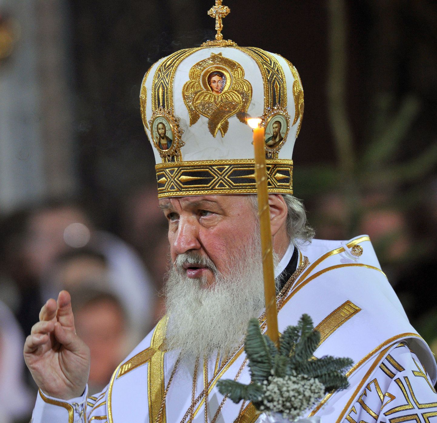 Патриарх Кирилл, глава Православной церкви Московского патриархата.