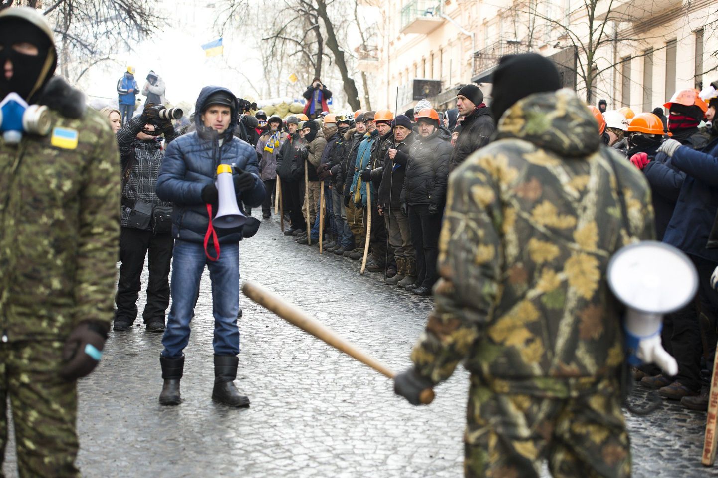 Meeleavaldused Ukraina pealinnas Kiievis.