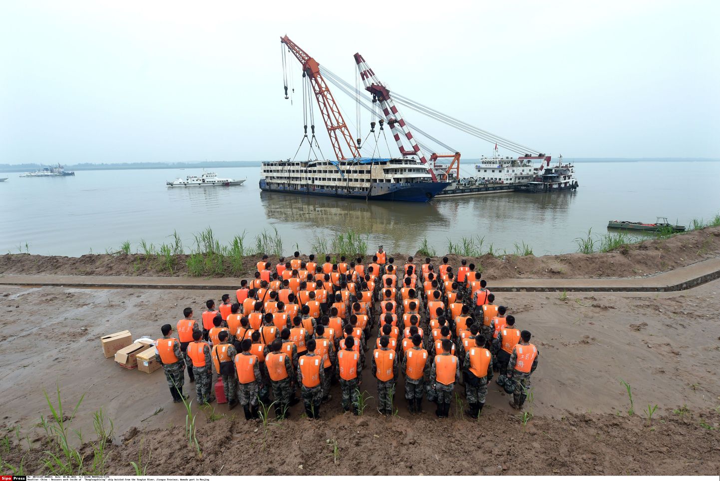 Hiina teatas Jangtse jõe laevaõnnetuse ohvrite arvuks 442