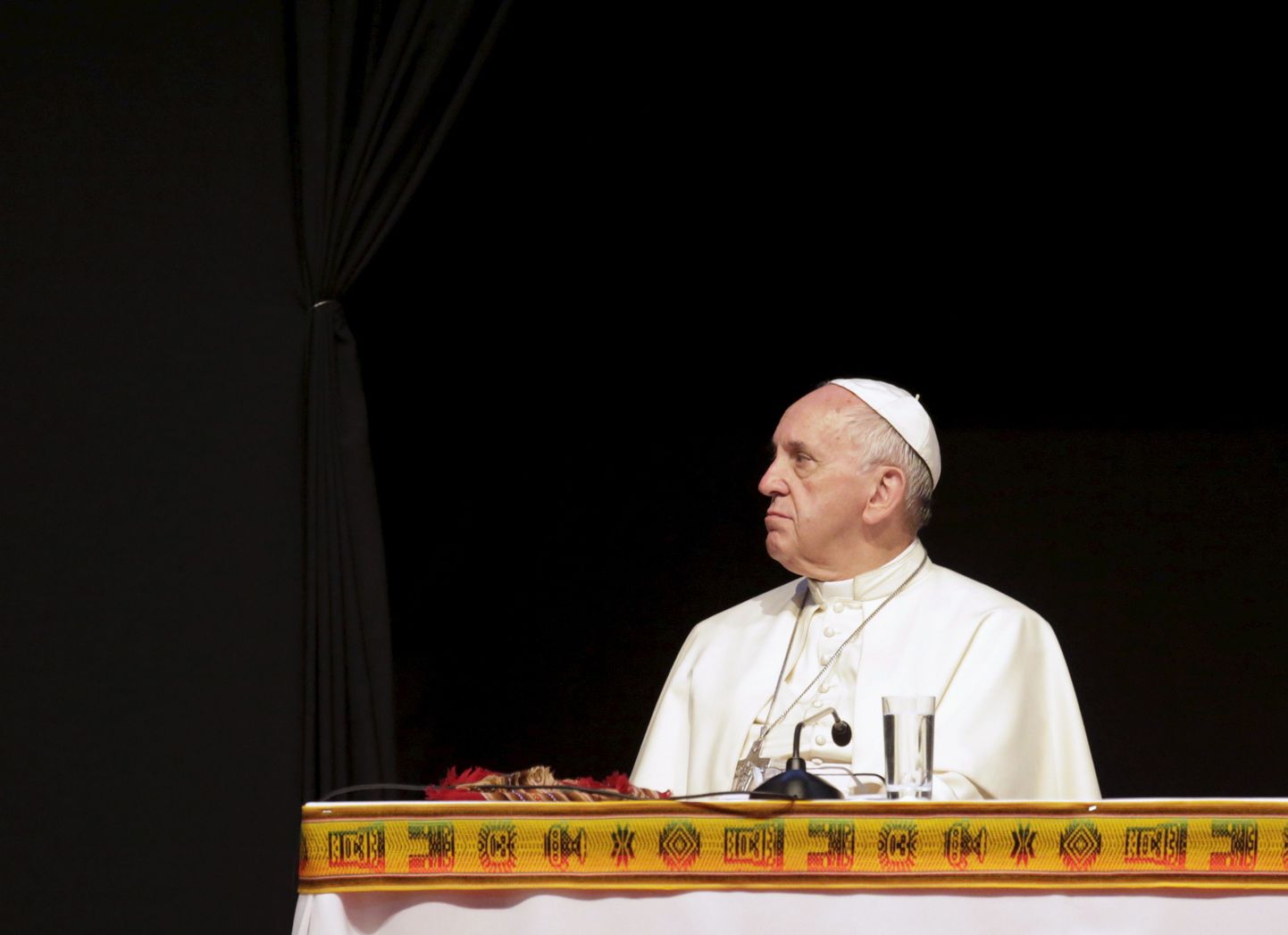 Paavst Franciscus Boliivias Santa Cruzis.