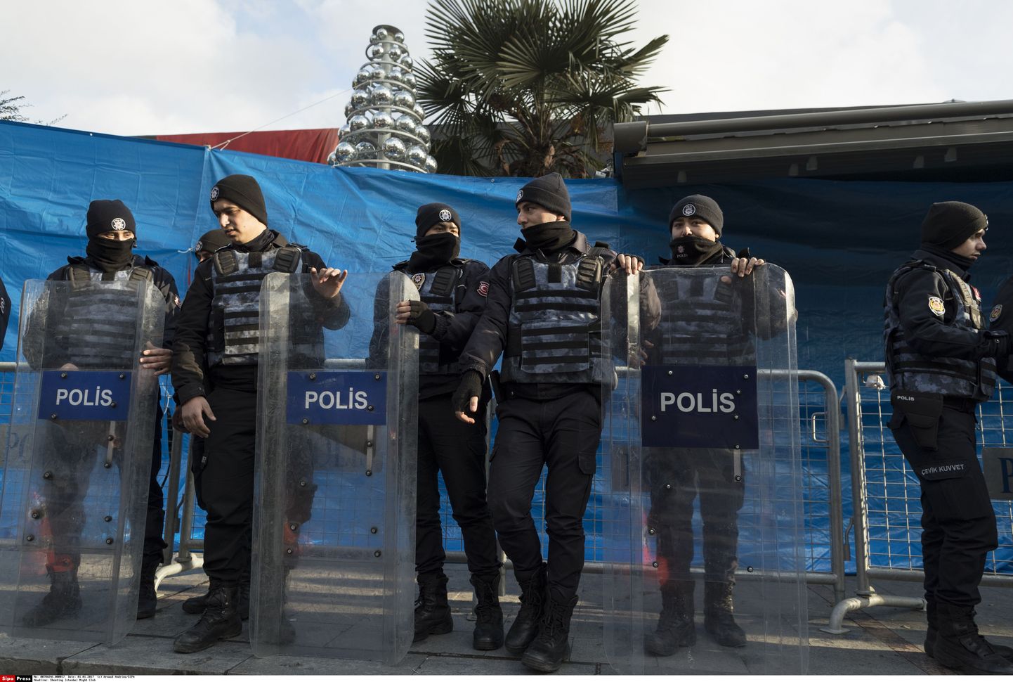 Politseinikud Istanbulis