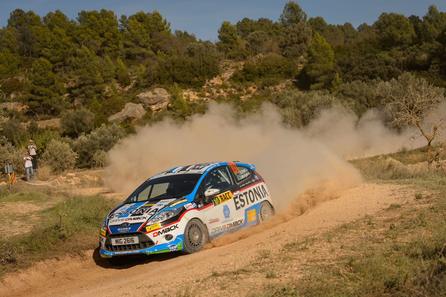 Hispaania ralli. Sander Pärn.