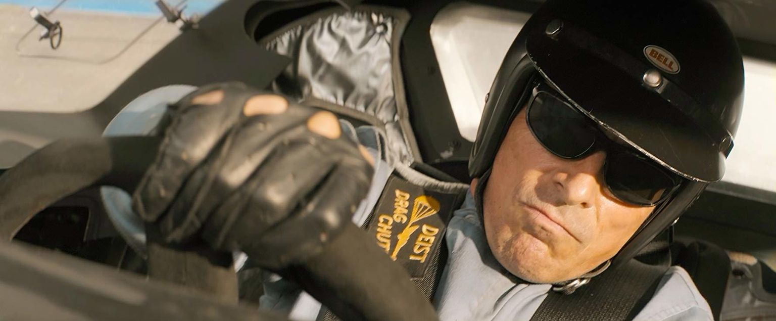 Christian Bale filmis «Le Mans ’66». FOTO: Filmikaader