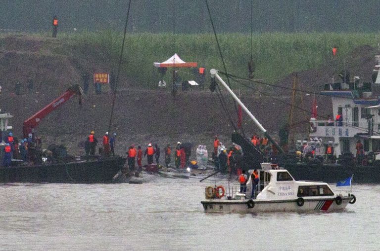 Päästeoperatsioon Jangtse jõel. Fotod: Scanpix