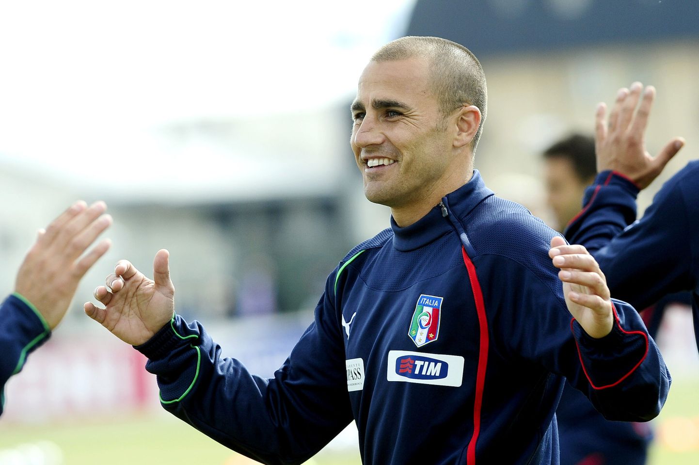 Itaalia koondise kapten Fabio Cannavaro.