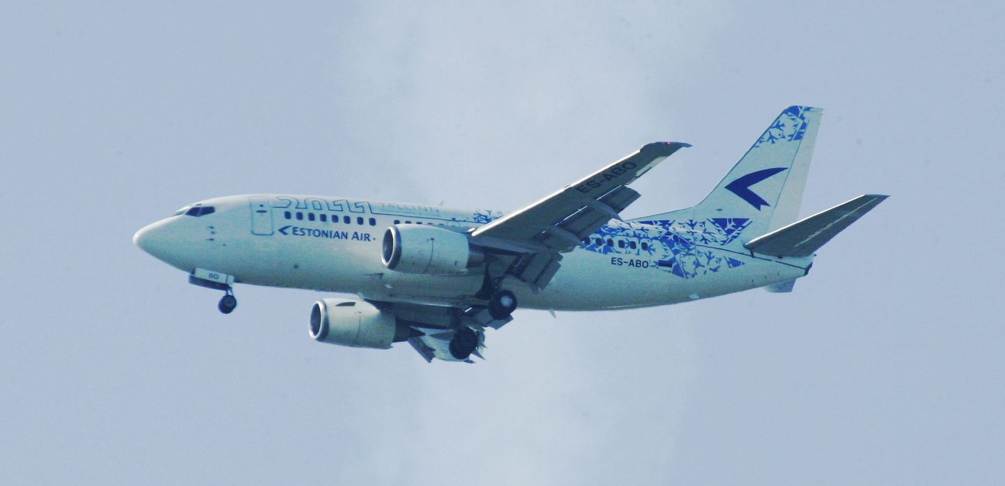Самолет Estonian Air. Снимок иллюстративный.